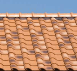 オレンジ色の屋根 